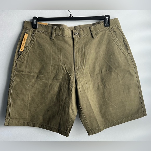 WP Weatherproof Men's Ripstop Utility Short Green Size 40 - Picture 1 of 6